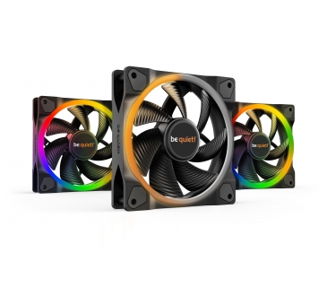 Ventilateurs Boîtier Be Quiet RGB Light Wings PWM - 3x 120mm - Triple pack - BL076 - Be Quiet