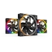 Be Quiet RGB Light Wings PWM - 3 x 140mm - Triple Pack - Bequiet - Be Quiet