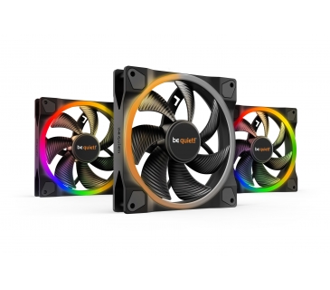 Ventilateurs Boîtier Be Quiet RGB Light Wings PWM - 3 x 140mm - Triple Pack - Bequiet - BL078 - Be Quiet