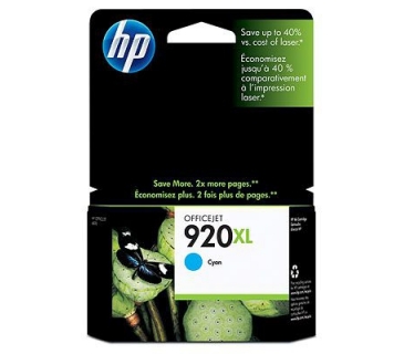 Cartouche d encre HP 920XL Cyan Officejet Ink Cartridges - HP