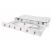 Fiber Optic Sliding Splice Box 1U Equipped LC OM4