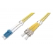 FIBER OPTIC PATCH CORD. LC-ST