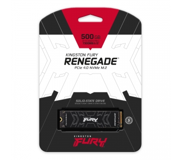 SSD Type M.2 500G FURY Renegade PCIe 4.0 NVMe M.2 SSD - Kingston