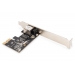 Controlleur Digitus Gigabit Ethernet PCI Express Netzwerkkarte