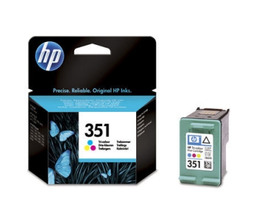 Cartouche d encre HP No 351 InkCart/TriColour vivink 3.5ml - HP