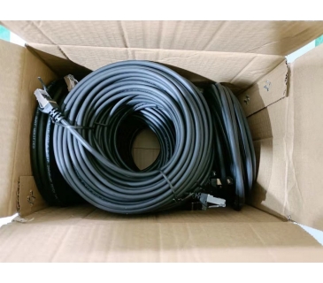 Câble Réseau Cat6 Patchcable Cat6 S/FTP 2xRJ45 2.00m Black LSZH - Equip