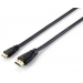 High Speed HDMI Cable A-C miniHDMI 1.00 Black - Equip