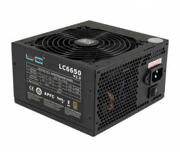 Alimentation LC-Power 650 Watt - Greenpower 2 -12cm (80+Bronze) - LC Power