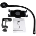 Startech Gooseneck Tablet Mount - For 7in to 11 Tablets - With Desk/Table Clamp - 360 Degree Rotation - Tablet Holder with 500mm (19.7 ) Gooseneck Arm for Hands-free Tablet Use - Startech