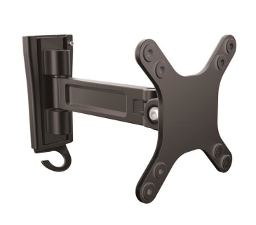 Fixation TFT LCD TV Startech Wall Mount Monitor Arm - Single Swivel - For VESA Mount Monitors and Flat-Screen TVs up to 27in (33lb /15kg) - Monitor Wall Mount with 7.7 (195 mm) Arm Extension / Monitor Mount - Startech