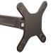 Startech Wall Mount Monitor Arm - Single Swivel - For VESA Mount Monitors and Flat-Screen TVs up to 27in (33lb /15kg) - Monitor Wall Mount with 7.7 (195 mm) Arm Extension / Monitor Mount - Startech