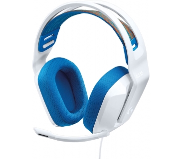Casque Micro Logitech G335 Wired Gaming Headset WHITEEMEA - Logitech