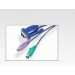 KVM CABLE PS/2 SPDB 15M TO HDSUB 15M - 2x MINIDIN 6 M/M - 2M