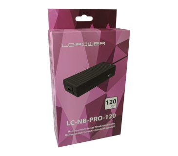 Adaptateur Secteur / Batterie LC-Power Notebook LC-NB-PRO-120 120WW 18,5-20V - LC Power
