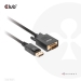 Club3D DISPLAYPORT TO VGA CABLE M/M/ 2m 28AWG