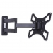Techly Wall Mount LCD 19 -37 neig/drehbar 3 Gelenke schw - Techly