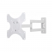 Techly Wall Mount LCD 19 -37 neig/drehbar 3 Gelenke White - Techly