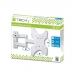 Techly Wall Mount LCD 19 -37 neig/drehbar 3 Gelenke White - Techly