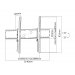 Equip Wall Mount Flat Screen 60 -100 Neigbar +/-15o - Equip