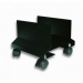 Techly  CPU/PC Halterung with Rollen, Metall, Black - Techly