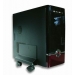 Techly  CPU/PC Halterung with Rollen, Metall, Black - Techly
