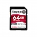 KINGSTON 64GB Canvas React Plus SDXC UHS-II 300R/260W U3 V90 for Full HD/4K/8K - Kingston