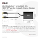 Club3D Adapter MiniDisplayport DVI DualLink HDCP Off St/Bu retail