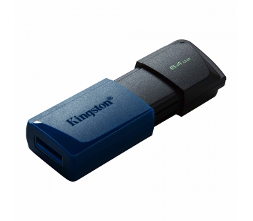 Mémoire USB Kingston 64GB DT Exodia M USB3.2 Gen 1 29 (Black + Blue) - Kingston