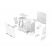 Boîtier Fractal Design Pop Air White TG Clear Tint - Fractal Design