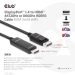 Club3D DisplayPort 1.4 to HDMI 4K144Hz or 8K60Hz HDR10 cable 3m