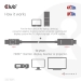 Club3D DisplayPort 1.4 to HDMI 4K144Hz or 8K60Hz HDR10 cable 3m