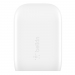 BELKIN 30w USB-C PD PPS Wall Charger White w/1m PVC C-LTG cable - Belkin