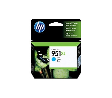 Cartouche d encre HP 951XL Cyan Officejet Ink Cartridge - HP