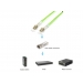 LC/LC Trunk Fiber Patch Cord OM5 M/M 20.00m - Equip