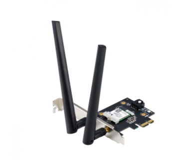 Carte Réseau Wifi Asus PCE-AXE5400 WiFi 6E PCI-E avec 2 antennes externes - Asus