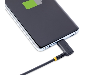 Câble USB 3ft/1m USB-C to Lightning Cable Angled - Startech
