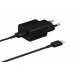 Samsung Galaxy Power Adapter USB Type C 15W 1m Black - Samsung