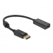 Delock DELOCK Displayport Adapter DP - HDMI Buchse 4K Passiv schwa