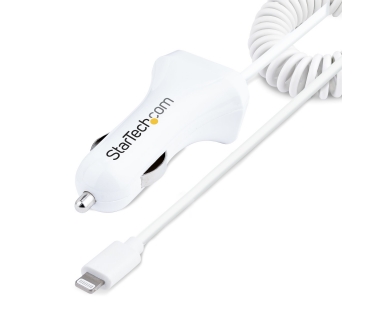 Câble USB Lightning Car Charger w/Cable 2 Ports - Startech