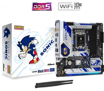 Carte Mère Asrock B760M Phantom Gaming Sonic WIFI DDR5 Intel DDR5 S1700 - Asrock