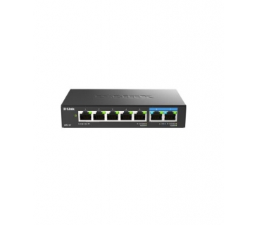 Hub Switch D-LINK 7-Port Multi-Gigabit Unmang Switch - D-Link