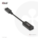 Club3D DisplayPort 1.4 to HDMI 4K120Hz/8K60Hz HDR Active adapter M/F