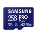 SD MicroSD Card 256GB Samsung SDXC PRO Plus (2023)(CL10) retail - Samsung
