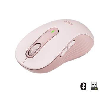 Souris Logitech Signature M650 L Wireless Mouse - ROSE - - Logitech