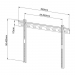 Techly Wall Mount Ultra Slim for LCD/LED TV 40-65 schwar - Techly