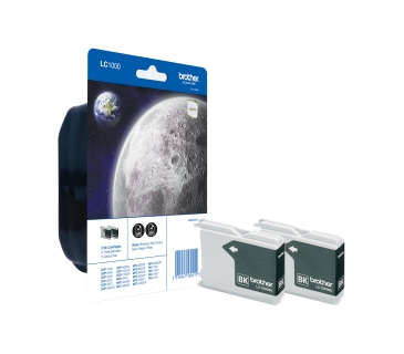 Cartouche d encre Brother LC-1000BK Black Ink Twin Pack - Brother