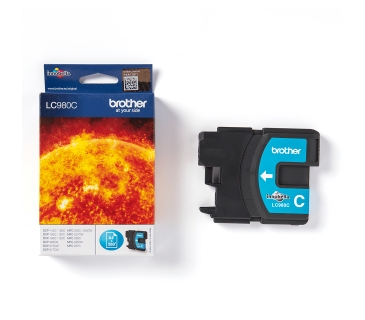 Cartouche d encre Brother LC-980C Cyan - Brother