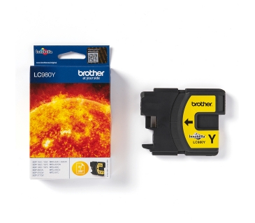 Cartouche d encre Brother LC-980Y Yellow - Brother