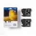 Brother LC-1100BK Black Ink Blister - Contains 2 x BK - Brother
