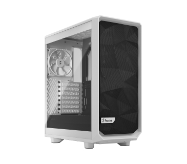 Boîtier Fractal Design CAS Meshify 2 Compact Lite White TG - Fractal Design